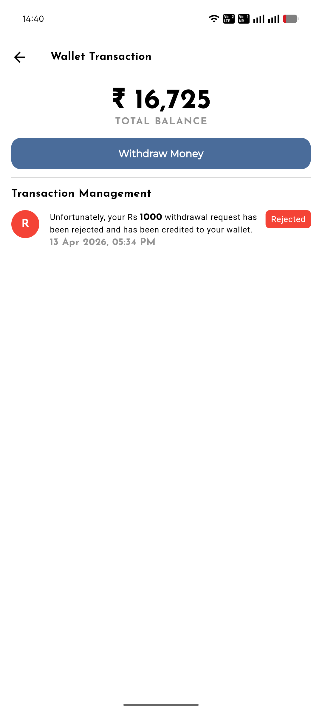 Labour App Screen 3
